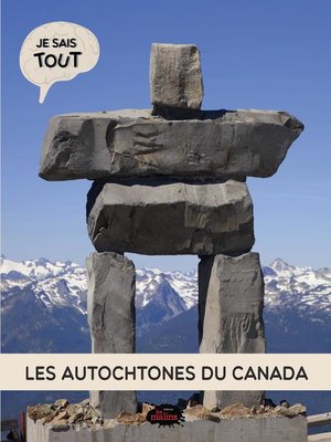 cover image of Les autochtones du Canada
